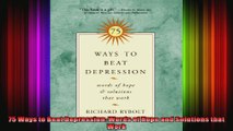 75 Ways to Beat Depression Words of Hope and Solutions that Work