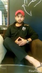 Ahmed Shehzad Give Salute To APS Martrayeds