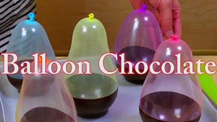 Balloon Chocolate - How to make Chocolate Cups