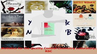 PDF Download  Statistics for the Quality Control Chemistry Laboratory RSC PDF Online