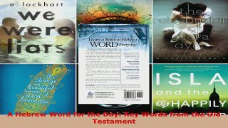 Read  A Hebrew Word for the Day Key Words from the Old Testament EBooks Online