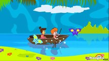 Row Row Row Your Boat | Nursery Rhymes by HooplaKidz