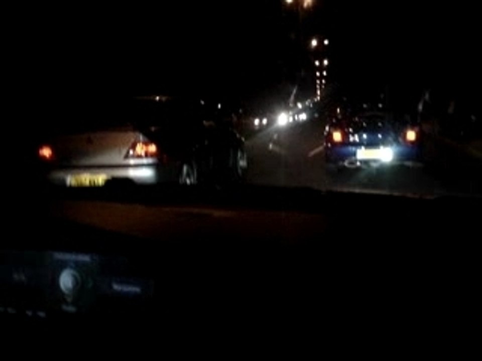 335 d au cul d'un evo 8 et d'un sub STI
