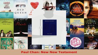 Read  Paul Chan New New Testament Ebook Free