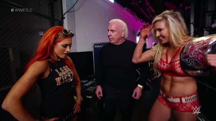 Charlotte, Ric Flair and Becky Lynch Backstage Segment