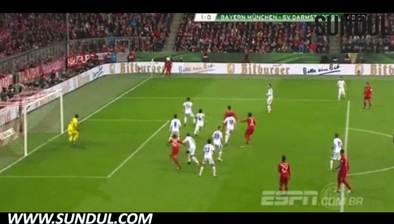 DFB Pokal | Bayern Munchen 1-0 Darmstadt | Video bola, berita bola, cuplikan gol