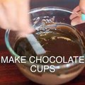 Easy Chocolate Mousse IN Chocolate cup