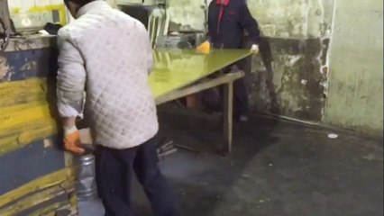 Laminate Floors - China: UV High Gloss Board / Production 3