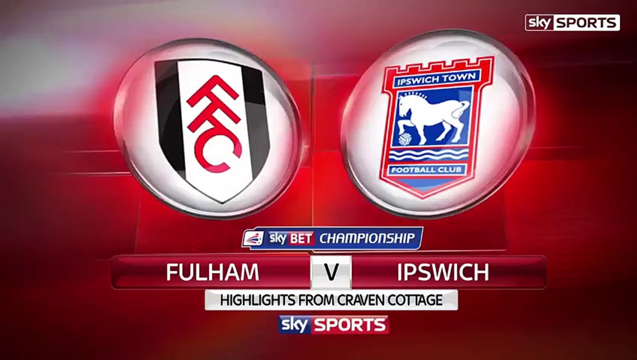 Fulham 1 – 2 Ipswich Town (Championship) Highlights So