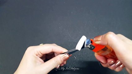 D.I.Y. GrosGrain Ribbon Kanzashi Flower