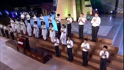 Tearful stage performance by APS students