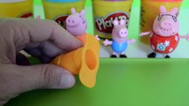 Pig George e Familia Peppa Pig e massinha De Modelar Play-doh Halloween!!! Em Portugues To
