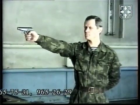 БАРС.Демонстрация стрельбы с одной руки,с двух рук,из различных положений,с разворота