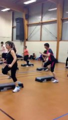 cours de step DEC 2015 - ASVF FITNESS