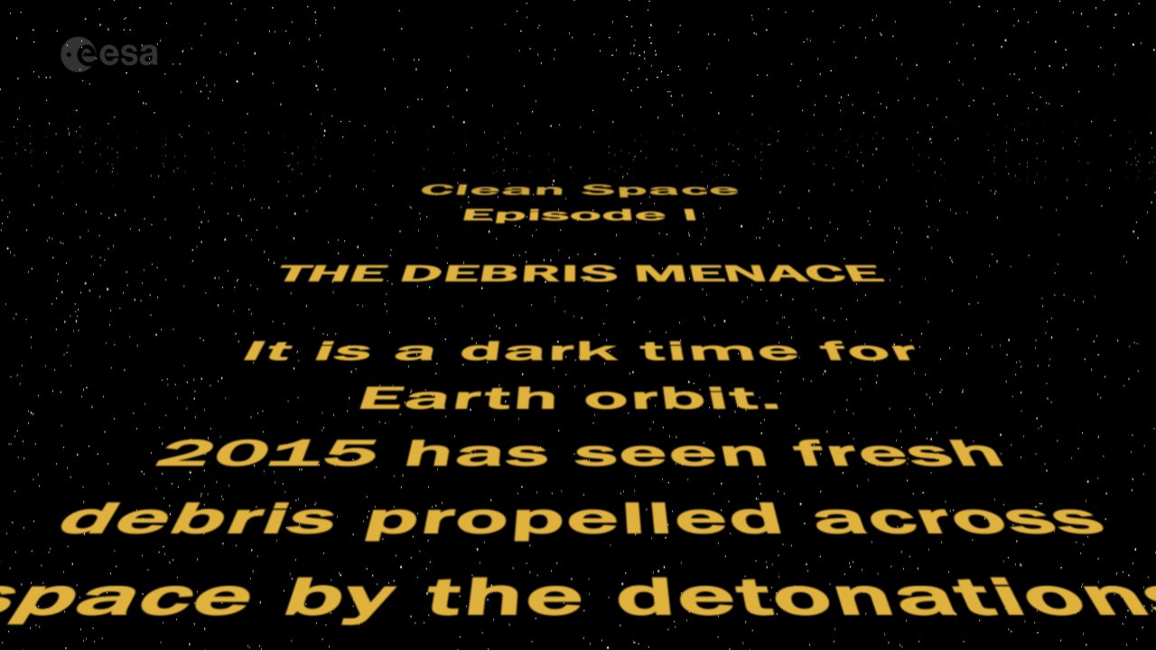 Clean Space: The Debris Menace