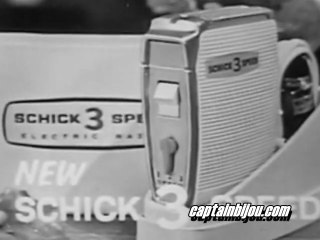 1950s SCHICK_3-SPEED RAZOR CHRISTMAS COMMERCIAL