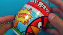 BIG ANGRY BIRDS surprise egg! Unboxing 3 Angry Birds eggs surprise For Kids For BABY mymil