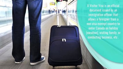 Canada Visitor Visa Services