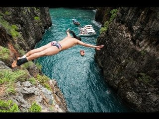 The Best Cliff Divers In The World Compete In Thailand - Sports - VideosFan