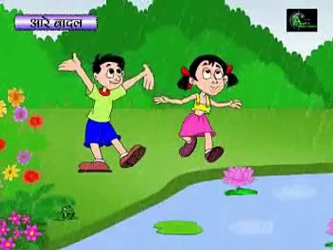 Aa Re Badal Famous Nursery Rhymes 2015 In Hindi (Kids Cartooon)