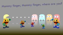 Pacman Finger Family Song Daddy Finger Nursery Rhymes Game Full animated cartoon english 2