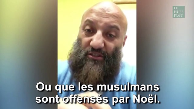 Il répond à ceux qui pensent que les musulmans veulent interdire Noël