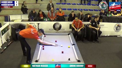 15_16 FINALE ESPOIR AURILLAC - BOUNIF VS REBIER