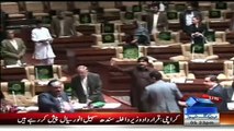 Opposition Protest Over Resolution Passed By Sindh Assembly Sets Conditions For Rangers Powers