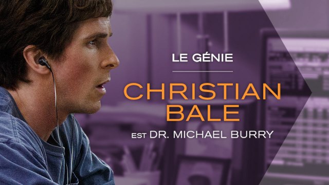 THE BIG SHORT : LE CASSE DU SIECLE – Christian Bale est Le Génie
