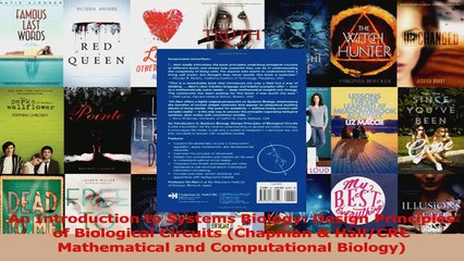 An Introduction to Systems Biology Design Principles of Biological Circuits Chapman  PDF