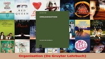 Lesen  Organisation De Gruyter Lehrbuch Ebook Frei