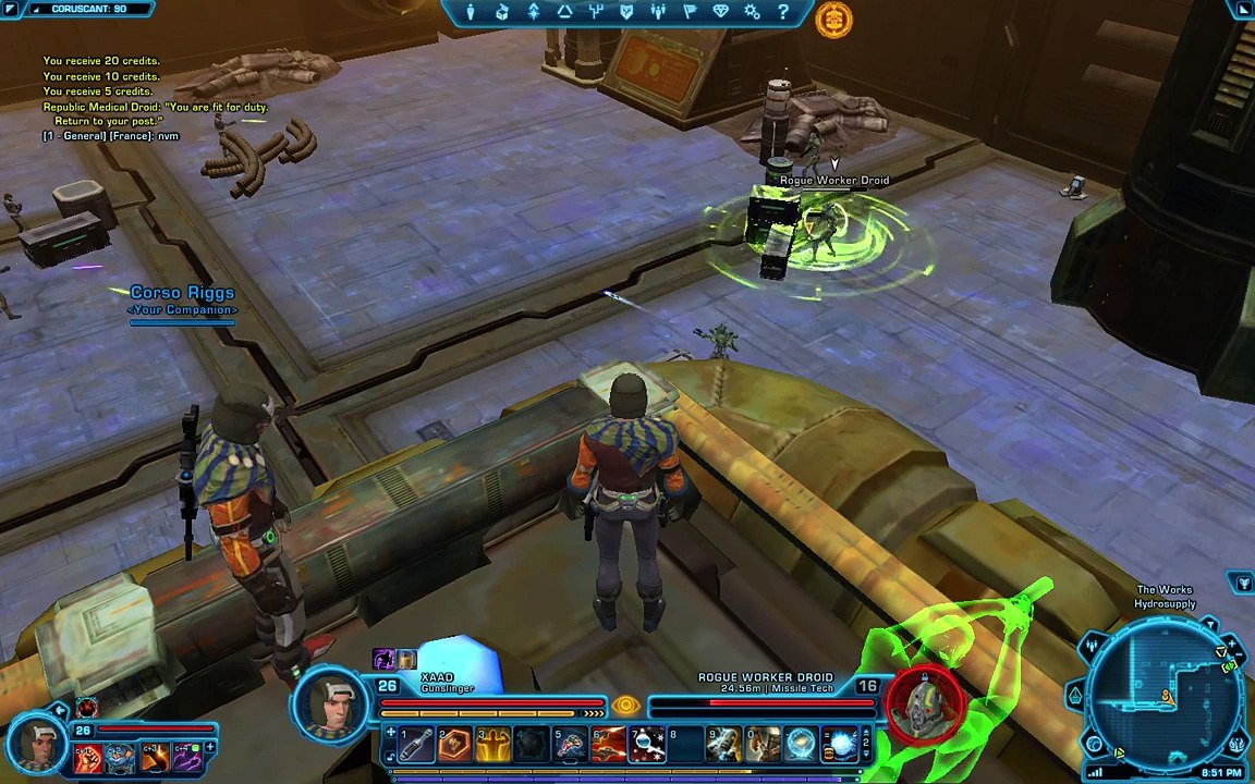 SWTOR - Pressing the P Button - 212