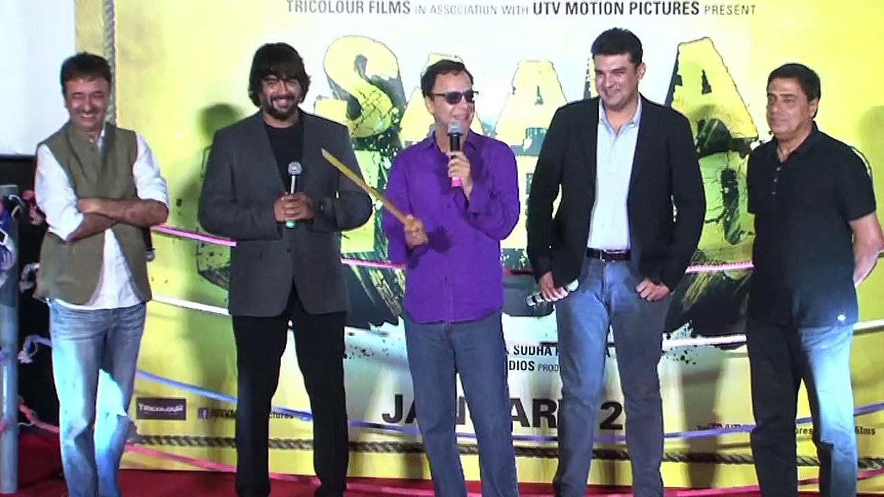 Trailer Launch Of Saala Khadoos | R Madhavan | Vidhu Vinod | Rajkumar Hirani