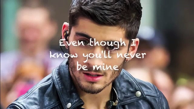 Zayn malik I won't mind