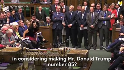 Muslim MP Tasmina Ahmed-Sheikh calls for Donald Trump ban from UK entry