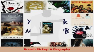 PDF Download  Branch Rickey A Biography PDF Full Ebook