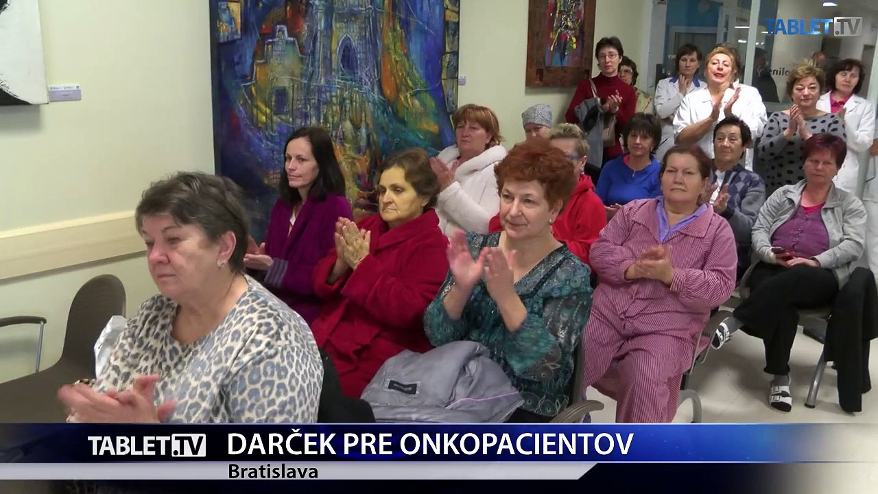 Darček pre onkopacientov: Umenie ich aspoň na chvíľu rozveselilo