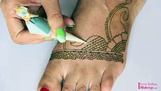 Mehndi designs for full feet_latest Henna Design For Foot
