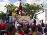 Venezuela: Phone Workers Protest Opposition Privatization Plans