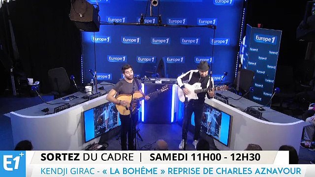 Kendji interprète La bohème de Charles Aznavour