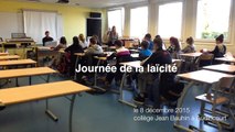Journée de la laïcité- collège Jean Bauhin Audincourt