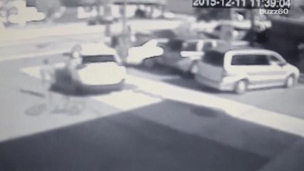 Experienced 12-year-old car thief caught on video