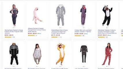 "Adult onesies" are the hottest fashion item right now