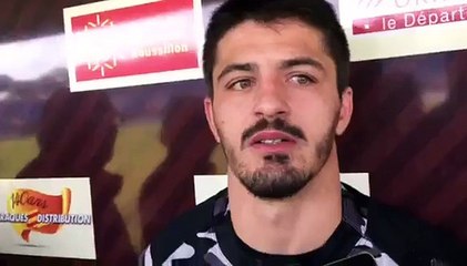 Interview de Jonathan Bousquet (USAP) avant le match à Béziers