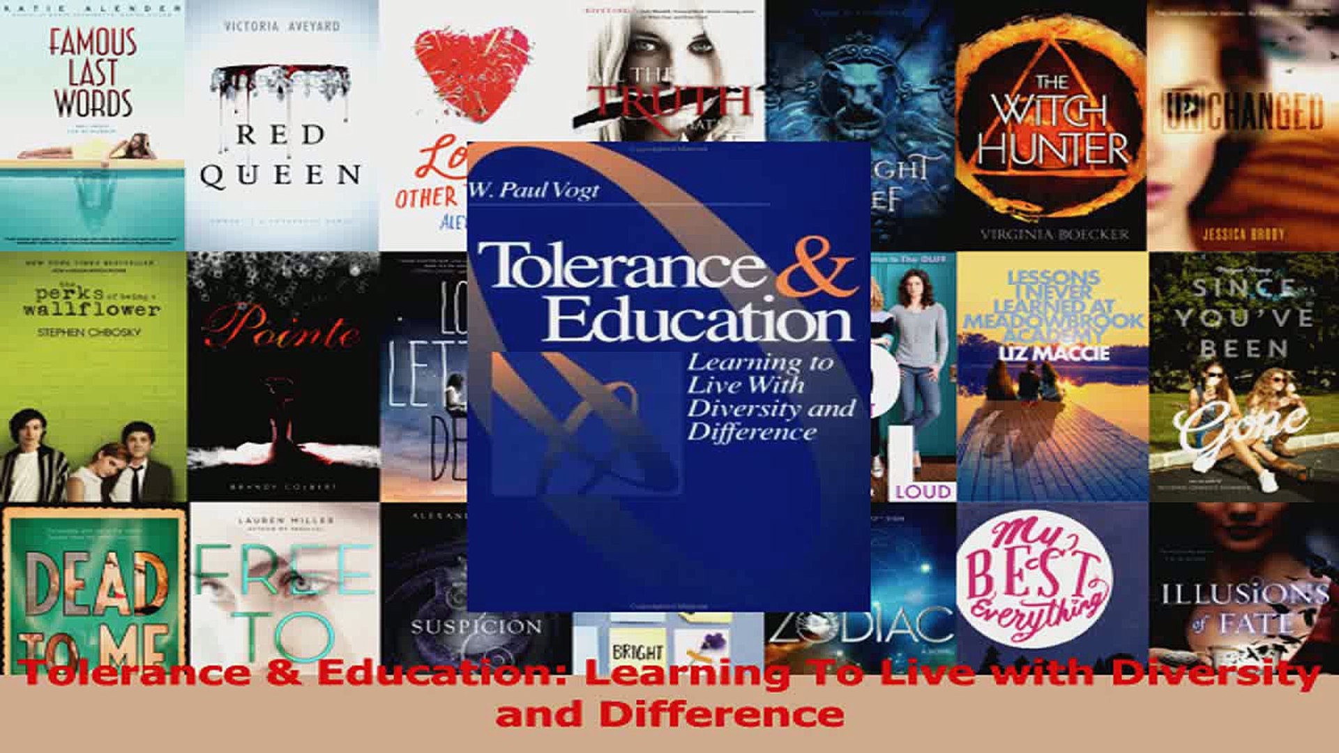 ⁣Tolerance  Education Learning To Live with Diversity and Difference Download
