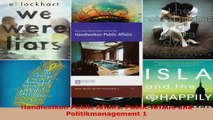 Lesen  Handlexikon Public Affairs Public Affairs und Politikmanagement 1 Ebook Frei