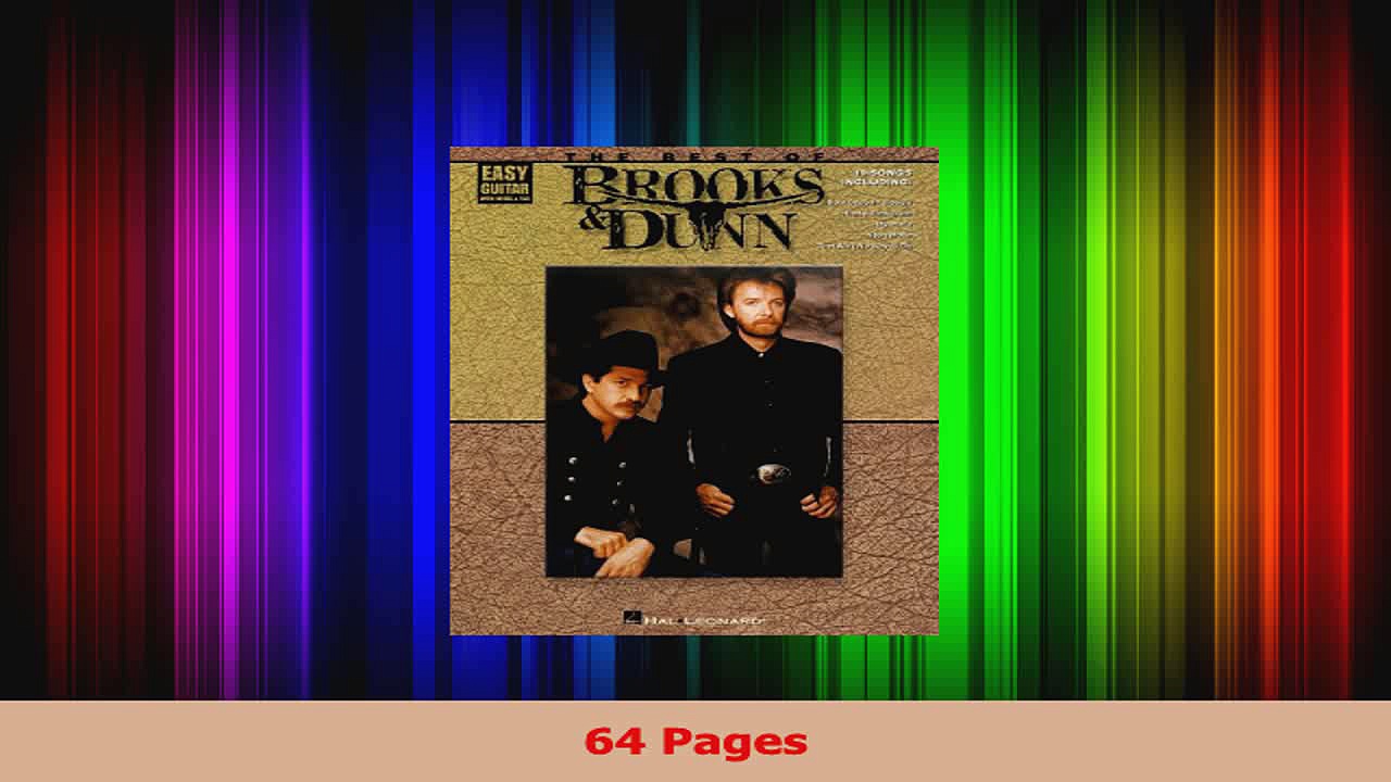 PDF Download  The Best of Brooks and Dunn Easy Guitar with Notes  Tab PDF Online