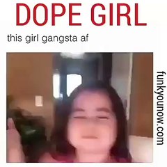 Cute girl make a big mistake just chek what is she doing