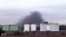 Incendie dans le Port aux Pétroles à Strasbourg