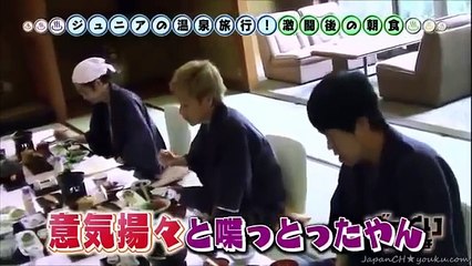 千原ジュニア＆小藪一豊＆フットボールアワー　温泉宿での朝食爆